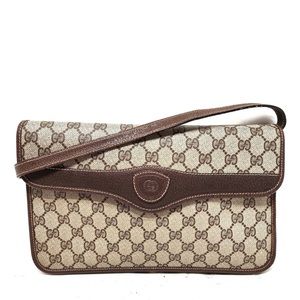 Vintage Gucci Crossbody bag  Brown PVC